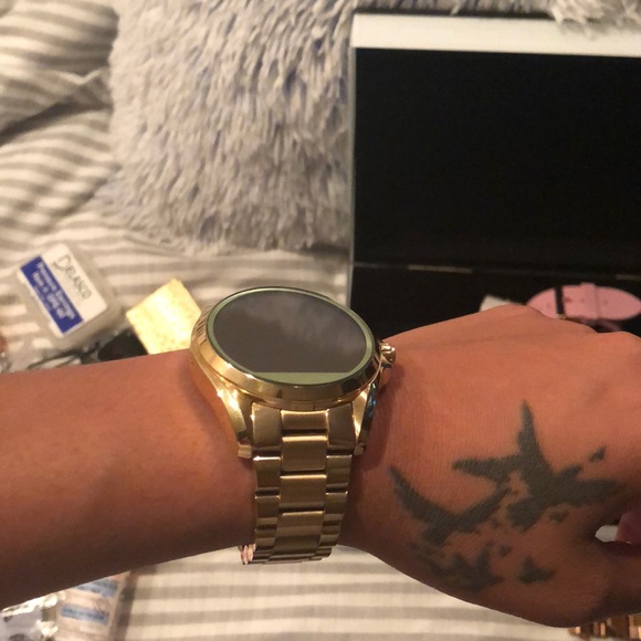 Micheal kor touch screen watch gold